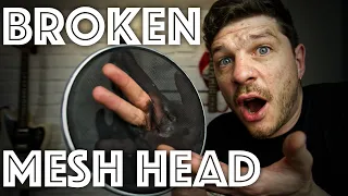 BROKEN MESH HEAD REPLACEMENT