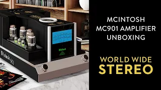 Unboxing & Review of the McIntosh MC901 Dual Mono Amplifier