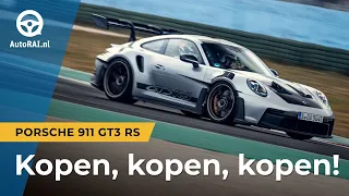 Porsche, wat heb je GEDAAN!? - Porsche 911 GT3 RS 2023 - REVIEW - AutoRAI TV