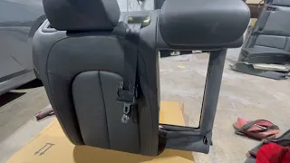 HOW TO REMOVE AUDI REAR CENTER SEAT BELT