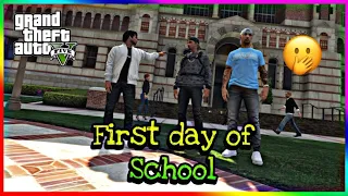 GTA 5 SCHOOL FRESHMAN YEAR IN DA HOOD EP. 1 - FIRST DAY OF SCHOOL 📚🧐 (GTA 5 RP)