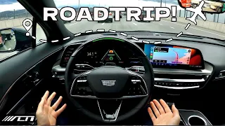 2024 Cadillac Lyriq Sport Airport Roadtrip! /// The Best Luxury EV Airport Taxi?