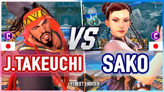 SF6 🔥 John Takeuchi (Rashid) vs Sako (Chun-Li) 🔥 Street Fighter 6