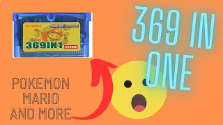 369 in 1 Gameboy advance cartridge (review)