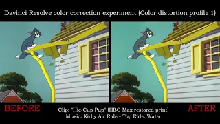 Tom and Jerry: Hic-Cup Pup (1954) Color correction test