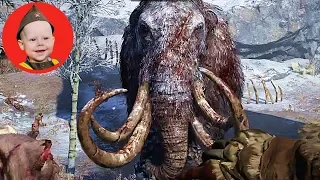 Far Cry Primal - Bloodtusk Mammoth (Our Second Beastmaster Hunt. Episode 21)