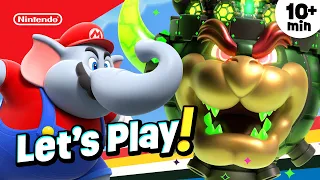 Elephant Mario! 🐘😲 Let’s Play Super Mario Bros. Wonder For Kids ✨ | @playnintendo