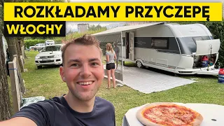 CZY JESTEŚMY ZADOWOLENI Z PARCELI? ROZKŁADAMY SIĘ NA KEMPINGU LA QUERCIA WE WŁOSZECH! 🇮🇹