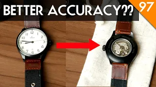 Improve your watch accuracy by resting it in a different position - How to do it.
