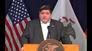 Gov. Pritzker holds COVID briefing as Illinois reports 12,623 new COVID-19 cases; new testing record