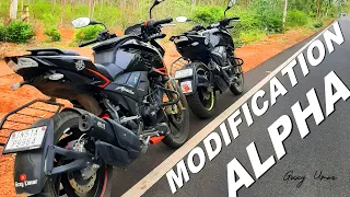 Apache 200 4v Tail Remove | Alpha Modification | Gixxy Umar | தமிழ்