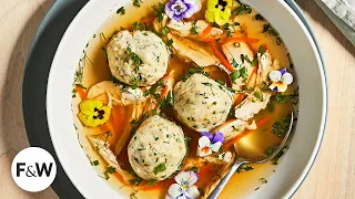 The Perfect Matzo Ball Soup for Passover and Spring  | Food & Wine Cooks