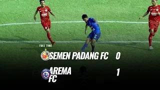 [Pekan 8] Cuplikan Pertandingan Semen Padang FC vs Arema FC, 12 Juli 2019