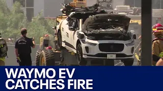 It may take weeks to quench Waymo EV fire, Phoenix Fire officials say