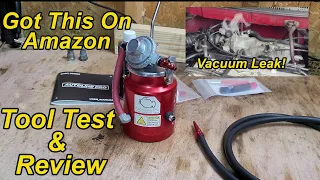 Smoke Machine For Finding Vacuum Leaks