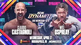 FULL MATCH - Will Ospreay vs. Claudio Castagnoli: AEW Dynamite, April 17, 2024