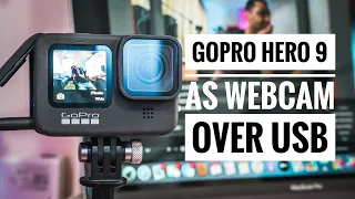 GoPro Hero 9 Black as WebCam over USB-C For Live Streaming | RehaAlev