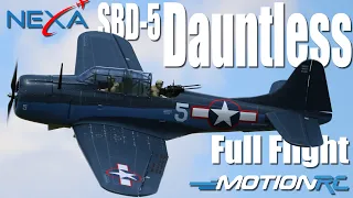 Flying the Nexa 81" SBD-5 Dauntless RC ARF | Motion RC