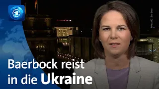 Baerbock plant Reise in die Ukraine | Anne Will