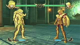 Aries Shion vs Virgo Shaka (Hardest AI) - Saint Seiya: Soldiers' Soul