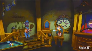 [4K] Disneyland Paris Pinocchio Ride 2021 | Les Voyages de Pinocchio