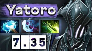 Яторо на керри Разоре! Закрыл вражеского кора - Yatoro Razor 7.35 DOTA 2