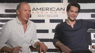 Dylan O'Brien & Michael Keaton on the surprisingly difficult part of making AMERICAN ASSASSIN