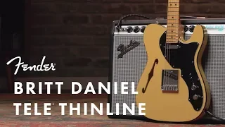 Britt Daniel Tele Thinline: In-Depth Look | Artist Signature Series | Fender