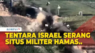 Tentara Israel Bombardir Situs Militer Hamas Usai Penyerbuan di Masjid Al-Aqsa