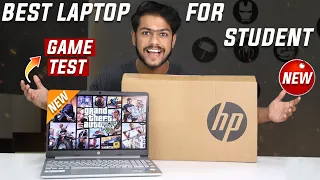 HP 15s Laptop Unboxing 🔥2022| GTA V Gaming Test| Best Laptop Under 50k RS|