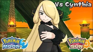 Pokémon Sun & Moon - Battle! Legend Cynthia (HQ)