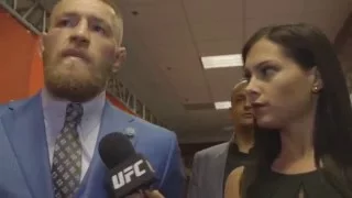 UFC 196: Conor McGregor Backstage Interview