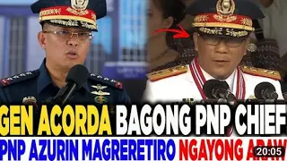 LIVE..PNP Chief Turn Over Azurin OUT Acorda IN