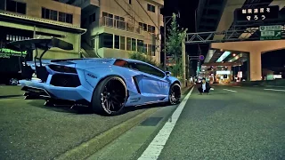 Lamborghini  Insane Flames and Exhaust Sound