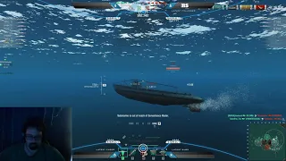 World of Warships U.S and German tier 6 subs
