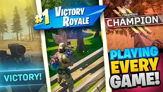3 IDIOTS PLAY *EVERY* GAME UNTIL WE WIN!!! (Fortnite, Warzone, Apex and More!)