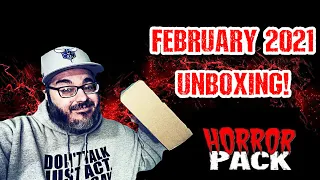 HORROR PACK UNBOXING! (FEBRUARY 2021) HORROR PACK BLU-RAY BOX!