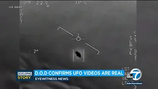 Defense Department confirms leaked video of unidentified aerial phenomena is real | ABC7