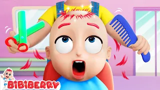 Baby's First Haircut ✂️ Johny Johny Yes Papa | Kids Songs | Bibiberry Nursery Rhymes