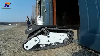 All Terrain Tracked Robot Chassis for All Kinds of Movable Robot Development