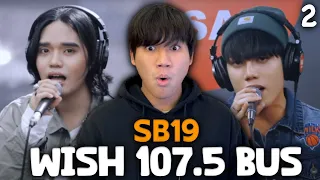 [REACTION] SB19 LIVE on Wish 107.5 Bus Part 2 // MAPA, WYAT, Hanggang sa Huli, CRIMZONE