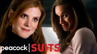 Some Girls Talk In Harvey's Office | Suits