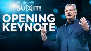 Opening Keynote From Snowflake Summit 2023