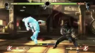 Mortal Kombat 9 (PC) Sub Zero BnB Combo 60fps