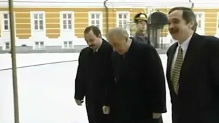 25.01.2000  Əliyev , Köçəryan , Putin , Şevarnadze görüşü  Moskva Kreml