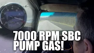 The 7000 RPM SBC V8 S10 is back. ("1975" Small Block Chevy 355)