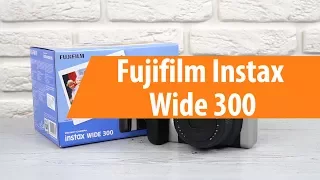 Распаковка FujiFilm Instax Wide 300 / Unboxing FujiFilm Instax Wide 300