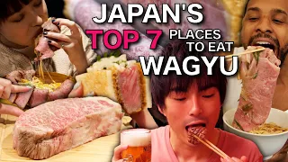 Japan’s Top 7 Places to Eat Wagyu | Ultimate Japan Bucket List 4K