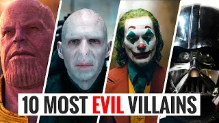 10 Most EVIL Villains of All Time | Evil Characters in Movies (2021)