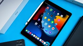 Unboxing iPad 9, Apple Pencil 1 e Acessórios (um mini notebook?)